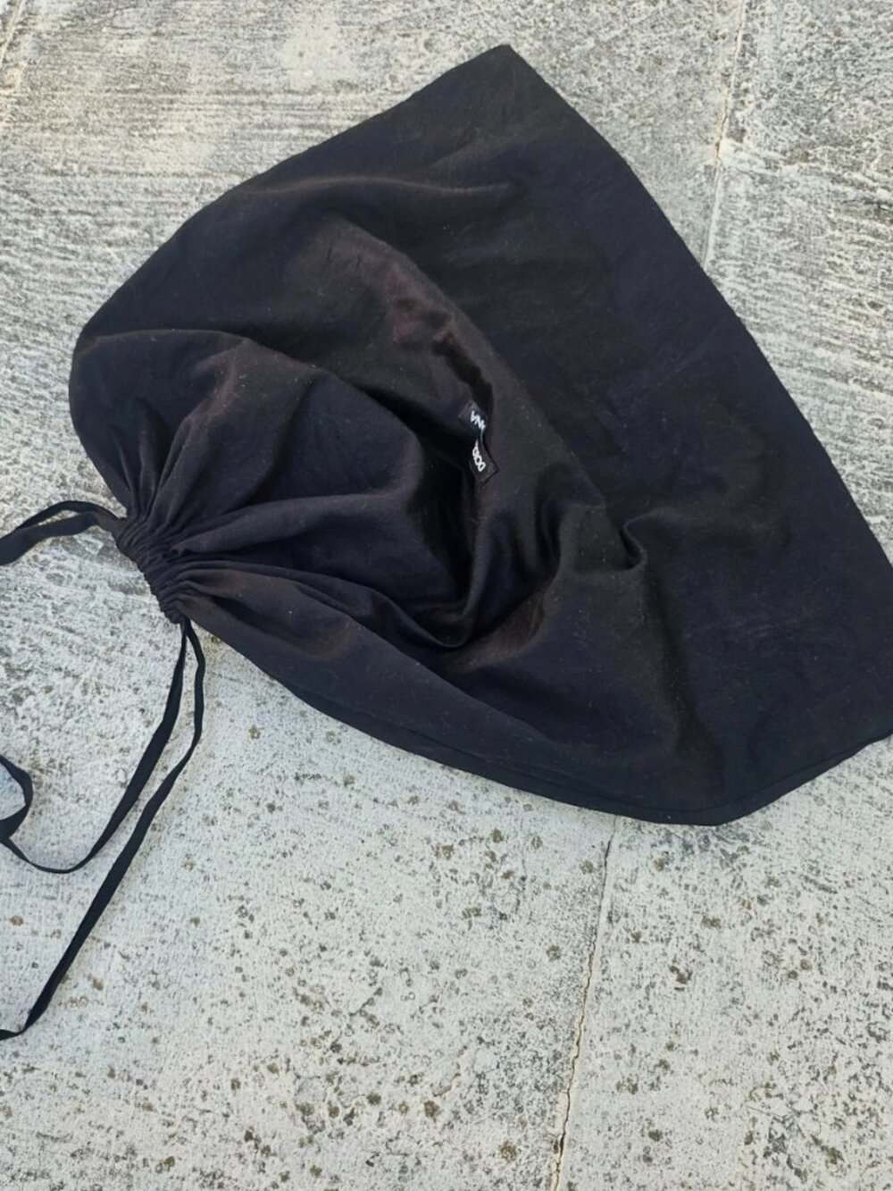Dolce & Gabbana Dust Bag Black Cotton Storage Bag 19 X 19 in Large Made Italy